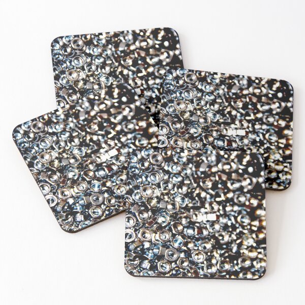 Item preview, Shiny metal nuts designed and sold by EstelleRossetti.