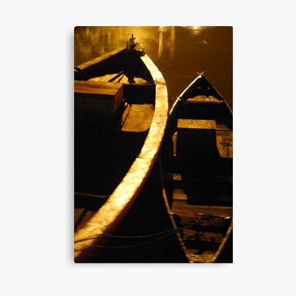 Boats of Hoi An Canvas Print