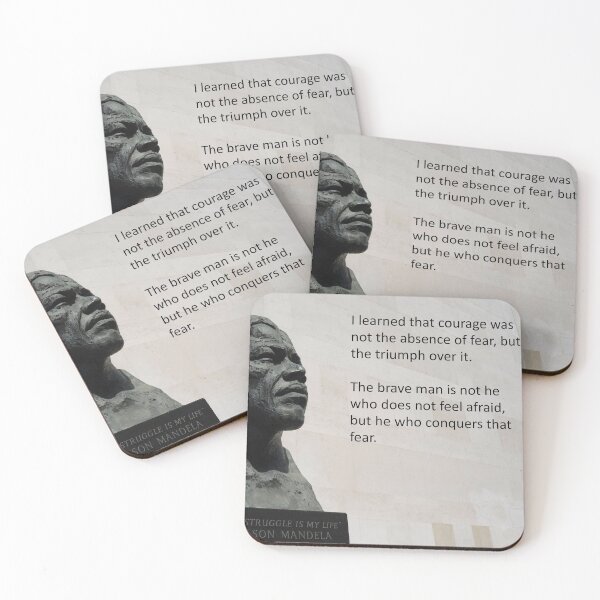 Item preview, Courage.  A Quote from Nelson Mandela designed and sold by Tom Carpenter.
