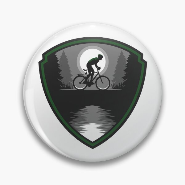 Item preview,  Cycling At Night Cyclist designed and sold by joabaj.