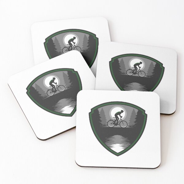 Item preview,  Cycling At Night Cyclist designed and sold by joabaj.