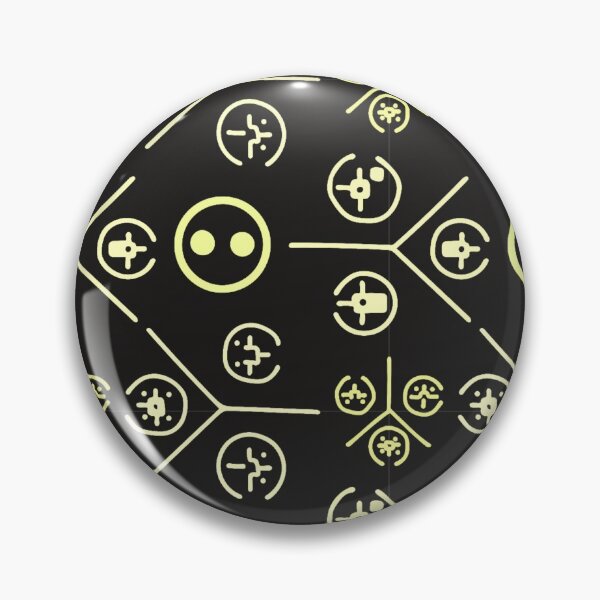 Item preview, Halo 3 ODST Yellow Wall Symbols with Superintendent designed and sold by KDesign13.