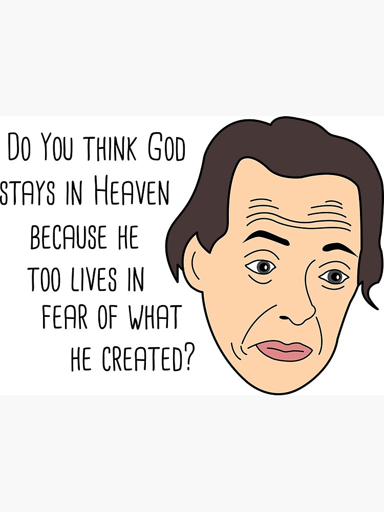 Steve Buscemi God Photographic Print