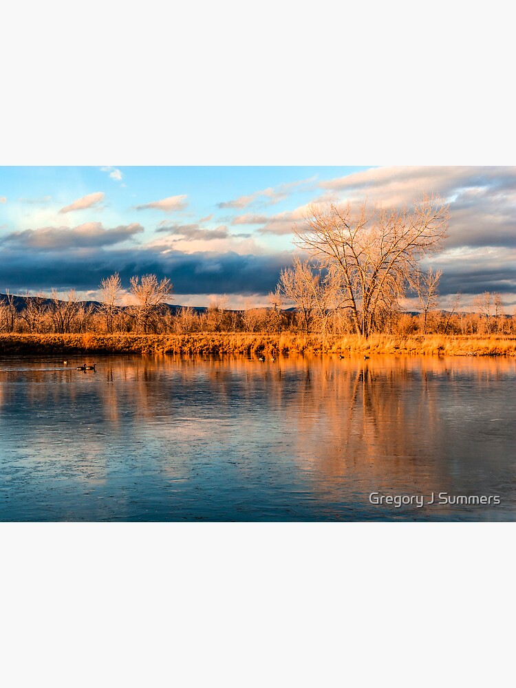 Winter Solstice At Sawhill Ponds by nikongreg