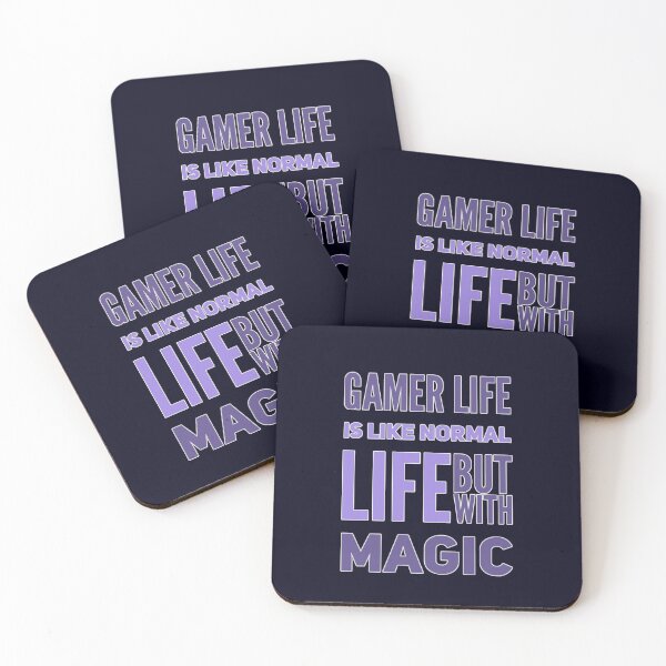 Item preview, Gamer Life is Magic Wizard Purple designed and sold by madtoyman.