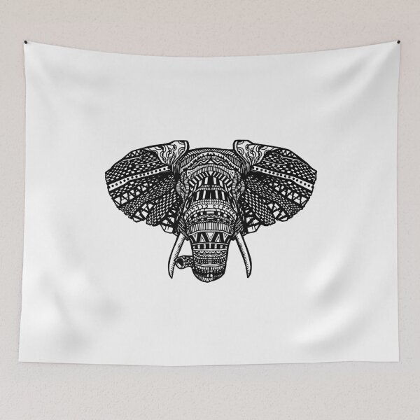 Item preview, Elephant mandala designed and sold by DerSenat.