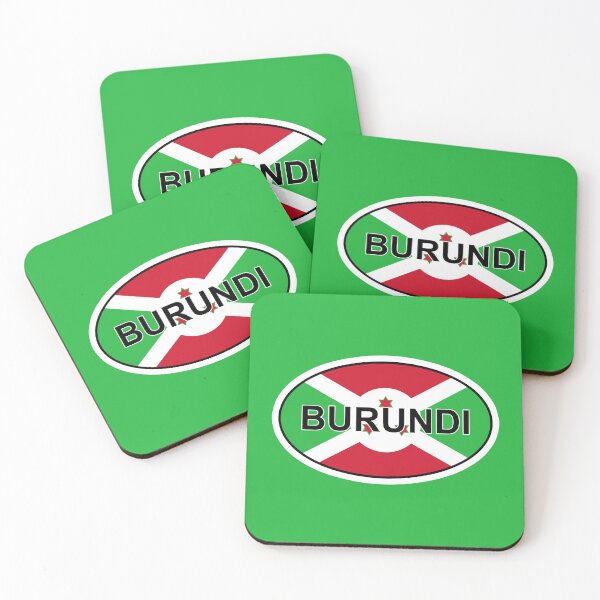 Item preview, Burundi Flag Gifts, Stickers & Products (GF) designed and sold by mpodger.