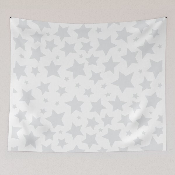 Item preview, Star Aesthetic Pattern Gray designed and sold by MarzStudio.