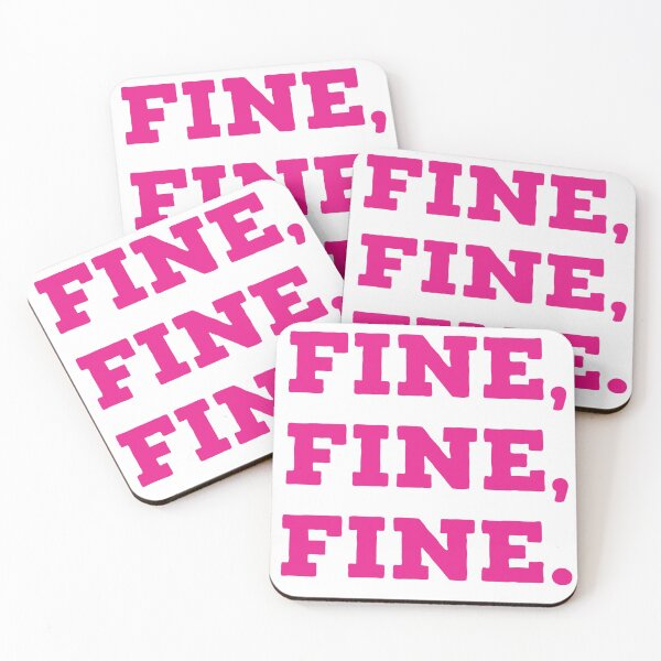 Item preview, Fine, Fine, Fine Lyrics designed and sold by Artsy-Sydney.