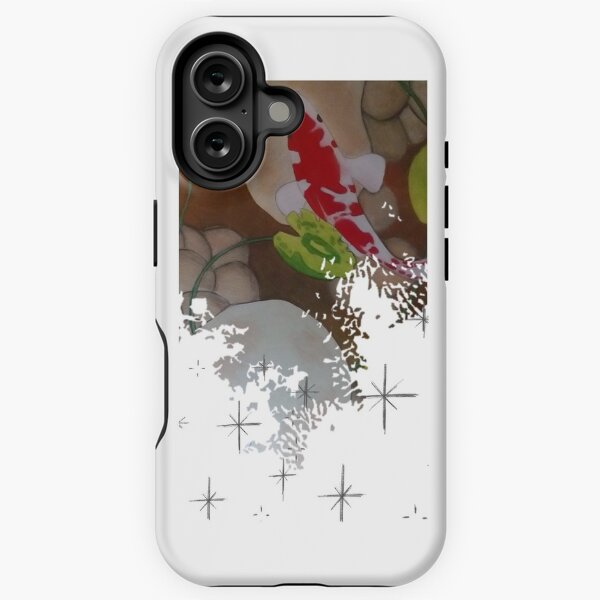 Koi Fish Pond iPhone Tough Case