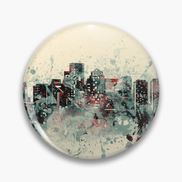 Item preview, boston skyline designed and sold by BekimART2.