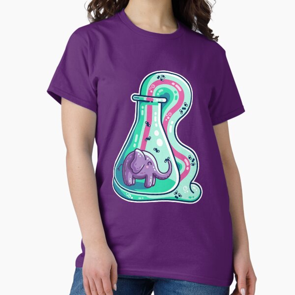Elephant Toothpaste Chemistry Experiment Classic T-Shirt