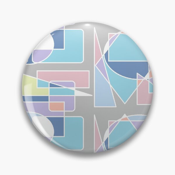 Item preview, Abstract pastel geometric design designed and sold by kina lakhani.