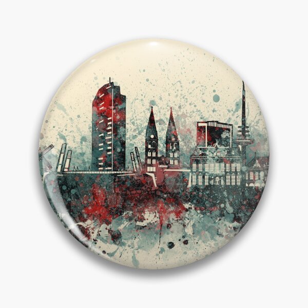 Item preview, bremen skyline designed and sold by BekimART2.