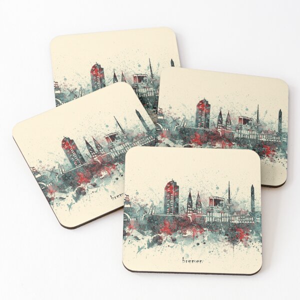 Item preview, bremen skyline designed and sold by BekimART2.