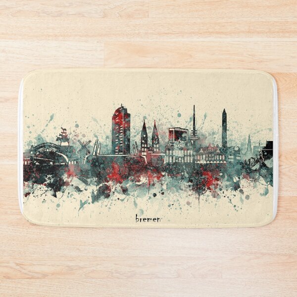 Item preview, bremen skyline designed and sold by BekimART2.