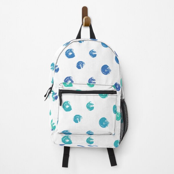 Item preview, Circle pattern in blue designed and sold by Nicole Bleck.