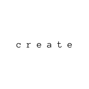 Artwork thumbnail, 'Create' Tag Line Design by JCinta