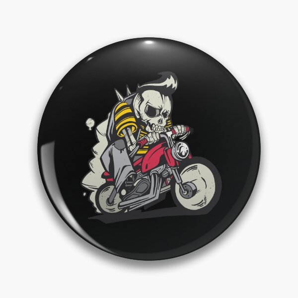 Item preview, Skeleton biker designed and sold by DerSenat.
