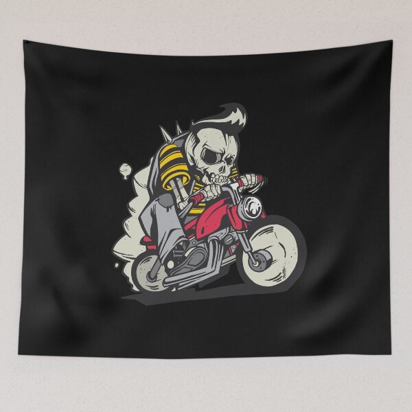 Item preview, Skeleton biker designed and sold by DerSenat.