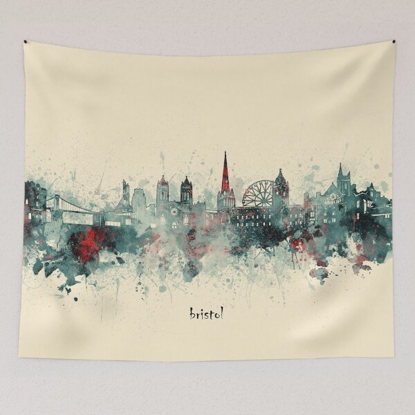 Item preview, bristol skyline designed and sold by BekimART2.
