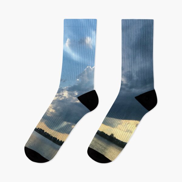Item preview,  Blue Sky before storm, Summer time photography designed and sold by WanderlustBunny.