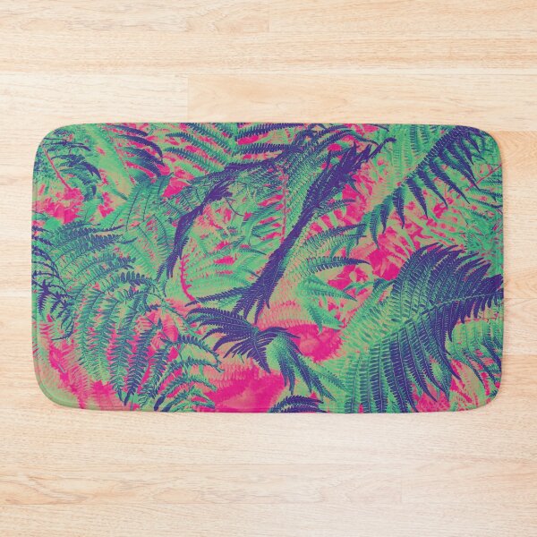 Item preview,  Colourful Summer Foliage Ferns - Dark Pink and Green designed and sold by Sarah Wainwright.