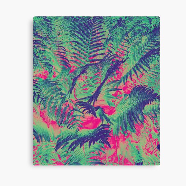 Item preview,  Colourful Summer Foliage Ferns - Dark Pink and Green designed and sold by Sarah Wainwright.