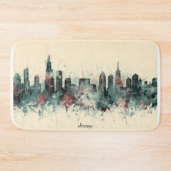 Item preview, chicago skyline designed and sold by BekimART2.