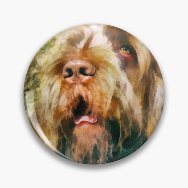 Item preview, Outlook Spinone designed and sold by FOLK ART FUSION by heidiannemorris.