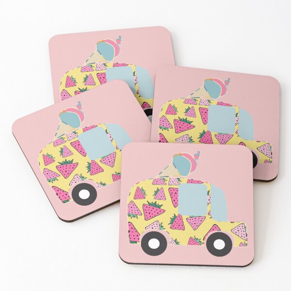 Item preview, Ice Cream Truck Pink designed and sold by susycosta.