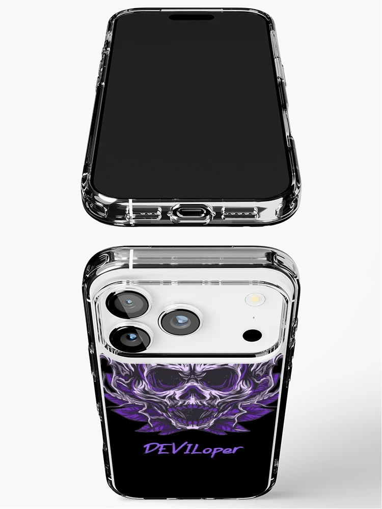 Thumbnail 3 of 5, iPhone Case, DEVILoper! designed and sold by SpooTeeDesign.