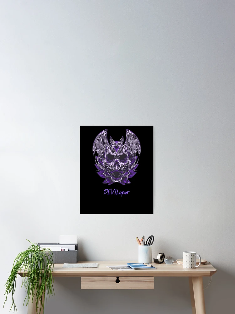 Thumbnail 2 of 3, Poster, DEVILoper! designed and sold by SpooTeeDesign.
