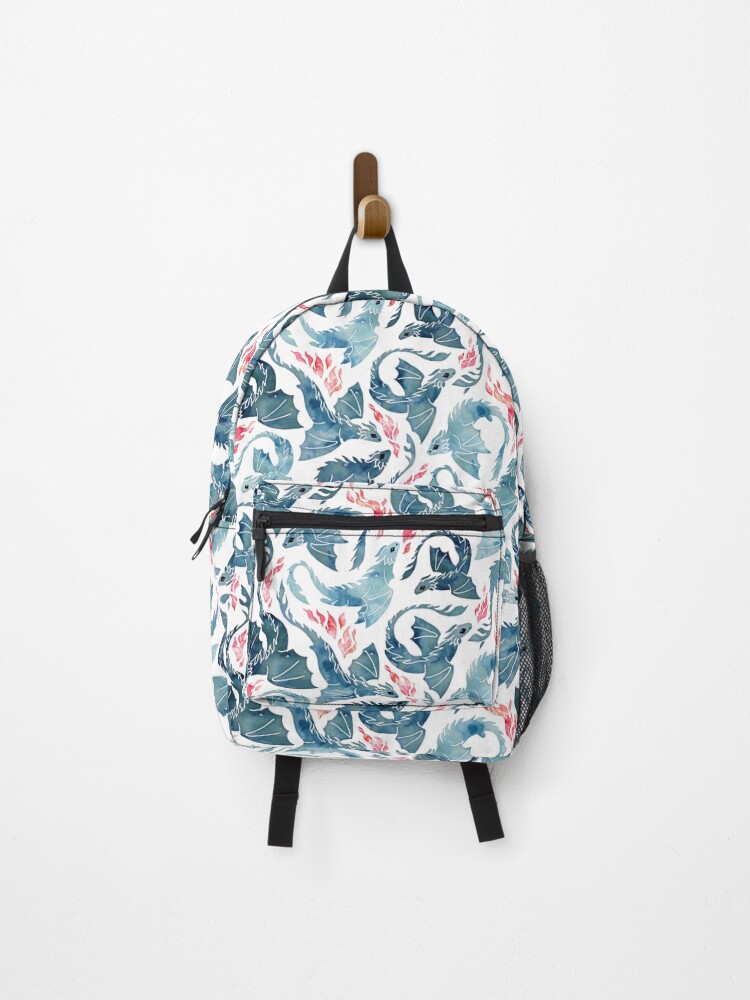 Thumbnail 1 of 3, Backpack, Dragon fire designed and sold by adenaJ.
