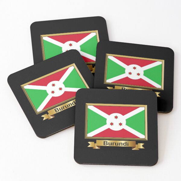 Item preview, Burundi Flag Gifts, Stickers & Products (N) designed and sold by mpodger.