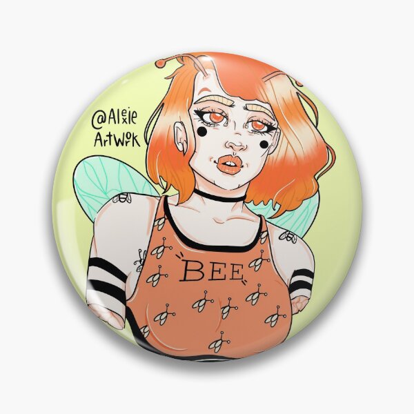 Item preview, Little bee girl designed and sold by Alexie ArtWork.