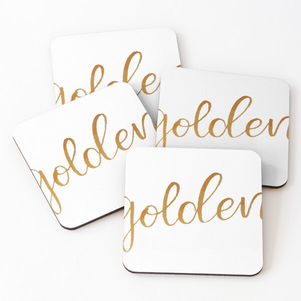 Item preview, golden calligraphy quote designed and sold by frankiem4.