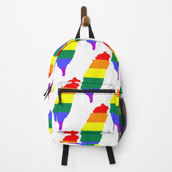 Item preview, LGBT Rainbow Gay Pride Flag of Taiwan designed and sold by RBEnt.