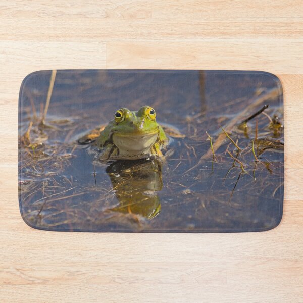 Item preview, Portrait of a green frog designed and sold by xophotography.