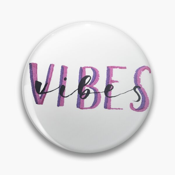 Item preview, vibes calligraphy quote designed and sold by frankiem4.