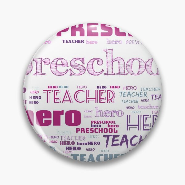 Item preview, Hero Preschool Teacher designed and sold by Jack-James.