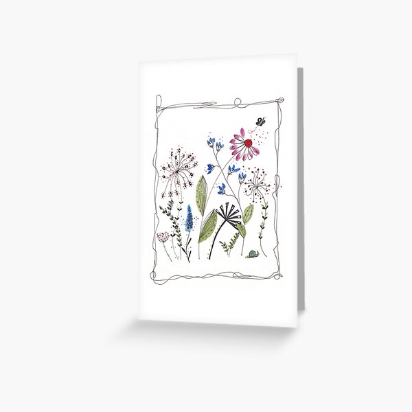 Artikel-Vorschau von Launisches Blumenmuster, designt und verkauft von BlueTulip20.