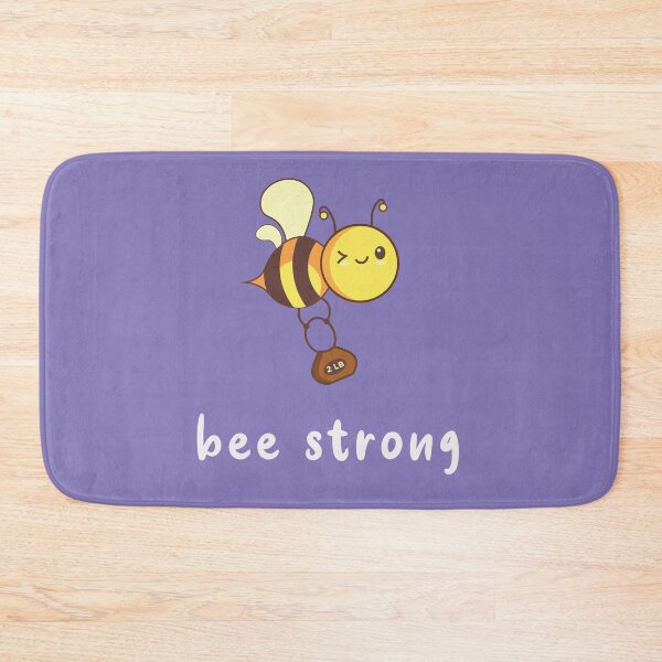 Item preview, Funny Bee Strong, Be strong, Bee carrying weights designed and sold by DD1492.