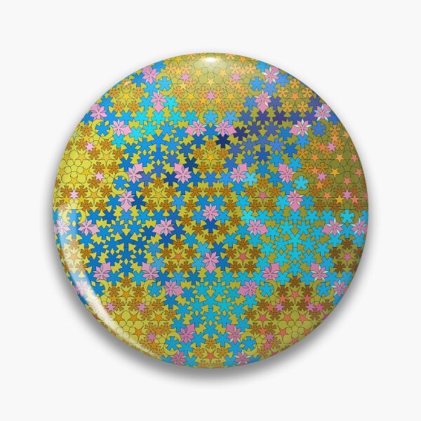 Item preview, Golden Blue Penta Blossom designed and sold by Girih.
