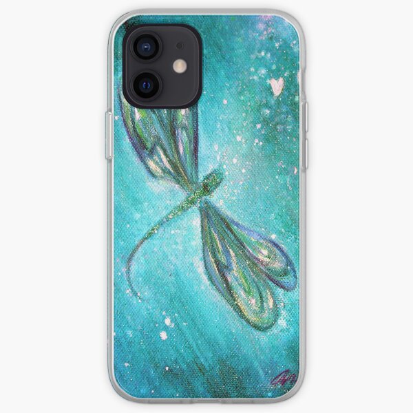 Sacred Dragonfly by annie b. iPhone Soft Case