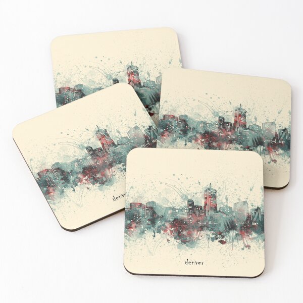 Item preview, denver skyline designed and sold by BekimART2.