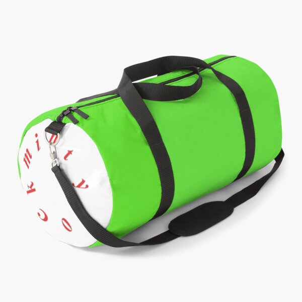 Item preview, fun minty rock duffle bag designed and sold by 6059.
