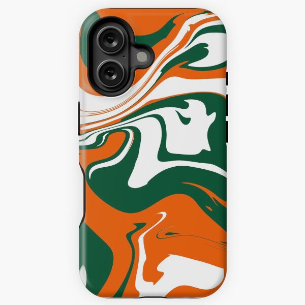 Aperçu de l'œuvre Marbré vert et orange créée et vendue par CanesGirl.