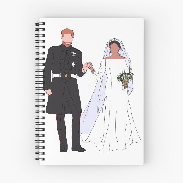 Item preview, Royal Wedding: Harry & Meghan designed and sold by mollydrawsstuff.