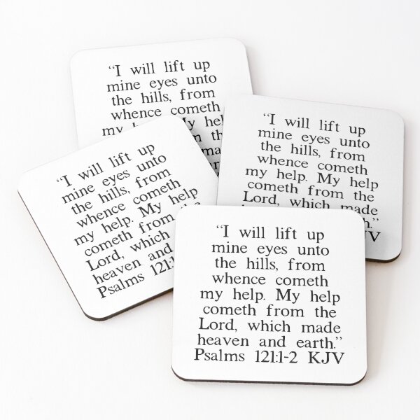Item preview, Psalms 121:1-2 KJV designed and sold by IBMClothing.